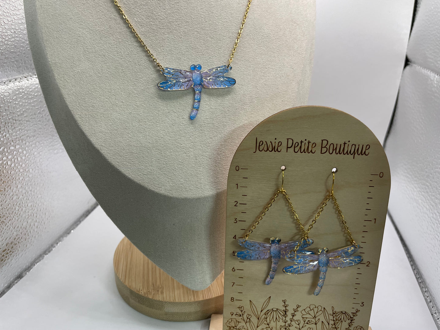 Ensemble Libellule Bleu - édition limitée 