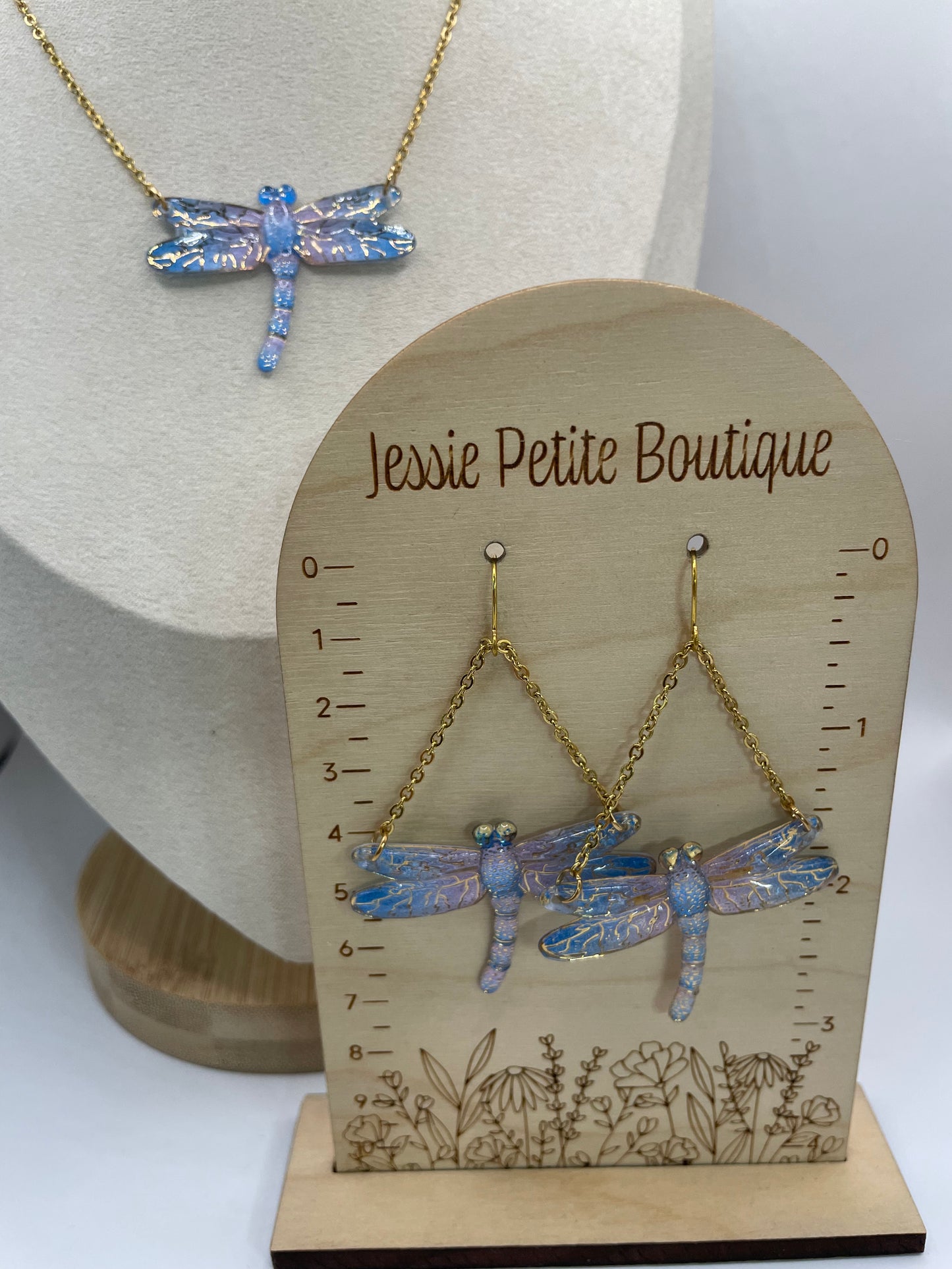 Ensemble Libellule Bleu - édition limitée 