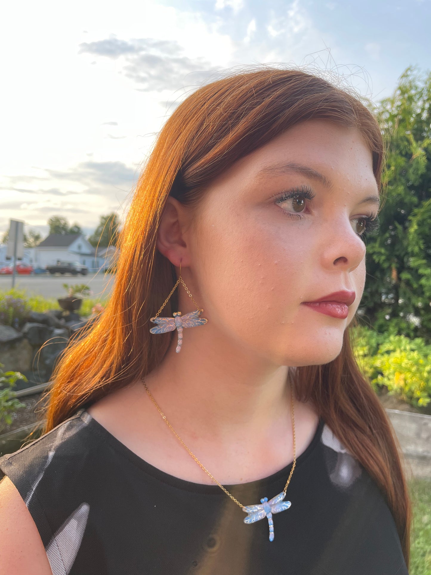 Ensemble Libellule Bleu - édition limitée 