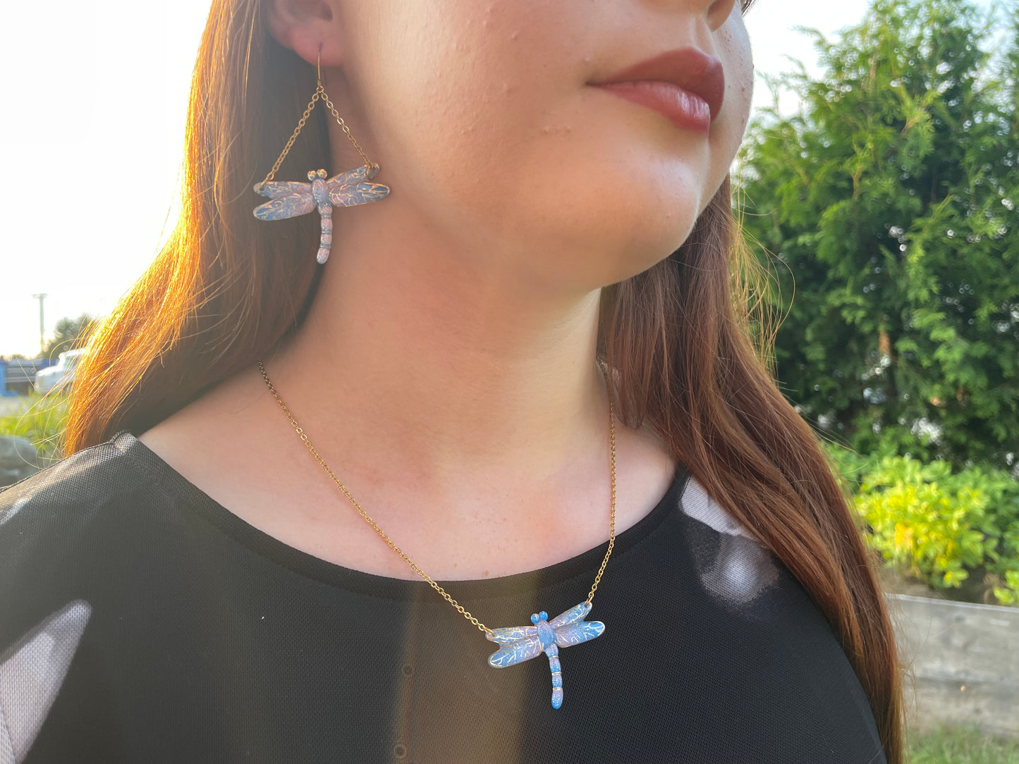 Ensemble Libellule Bleu - édition limitée 