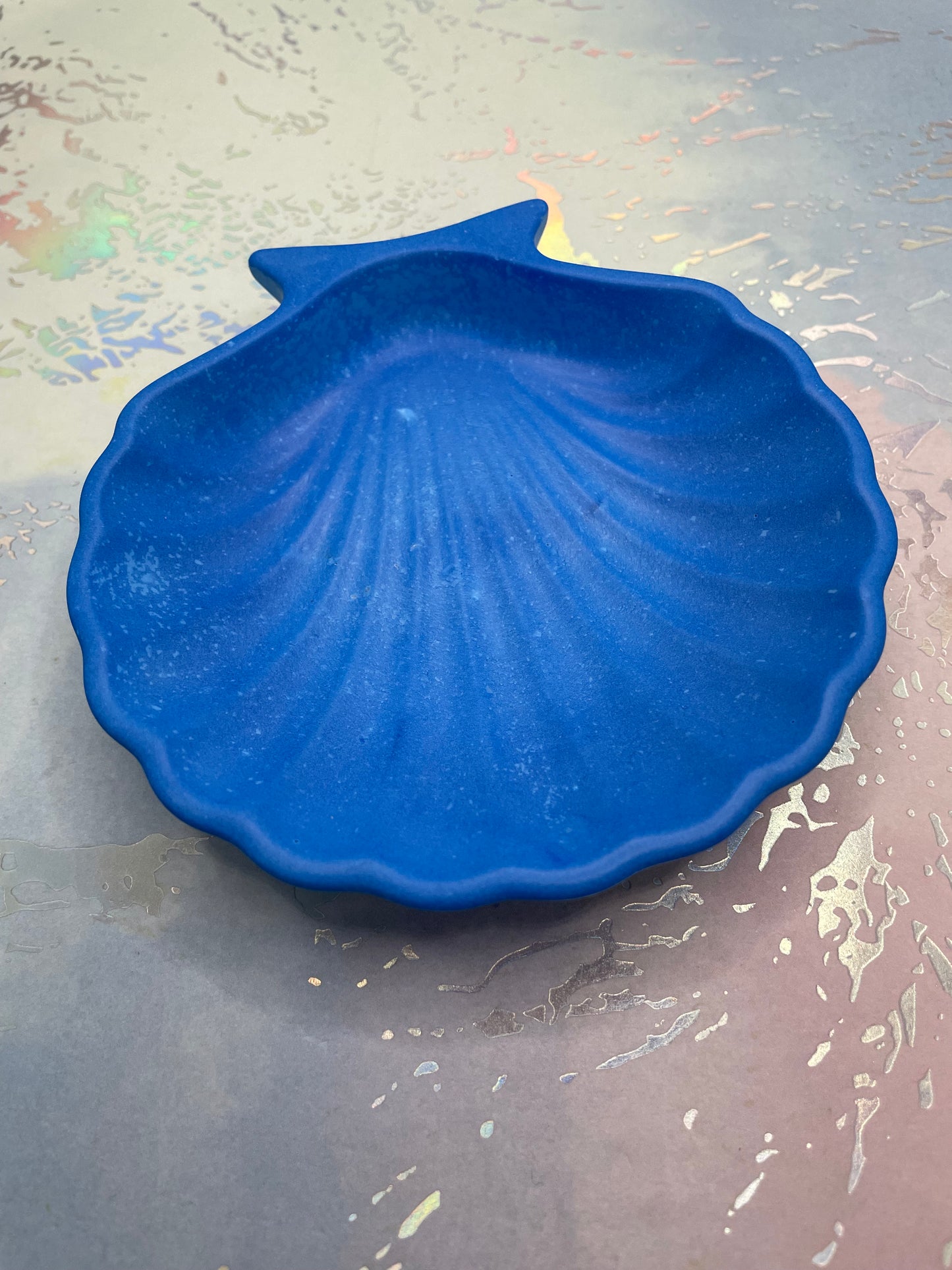 Coquillage Bleu Océan – Éco-Résine
