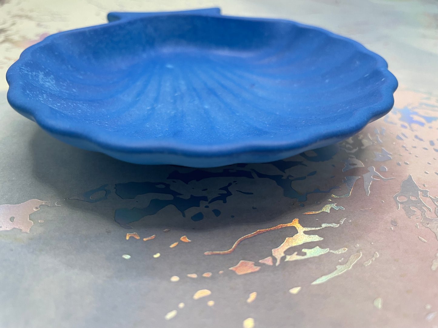 Coquillage Bleu Océan – Éco-Résine