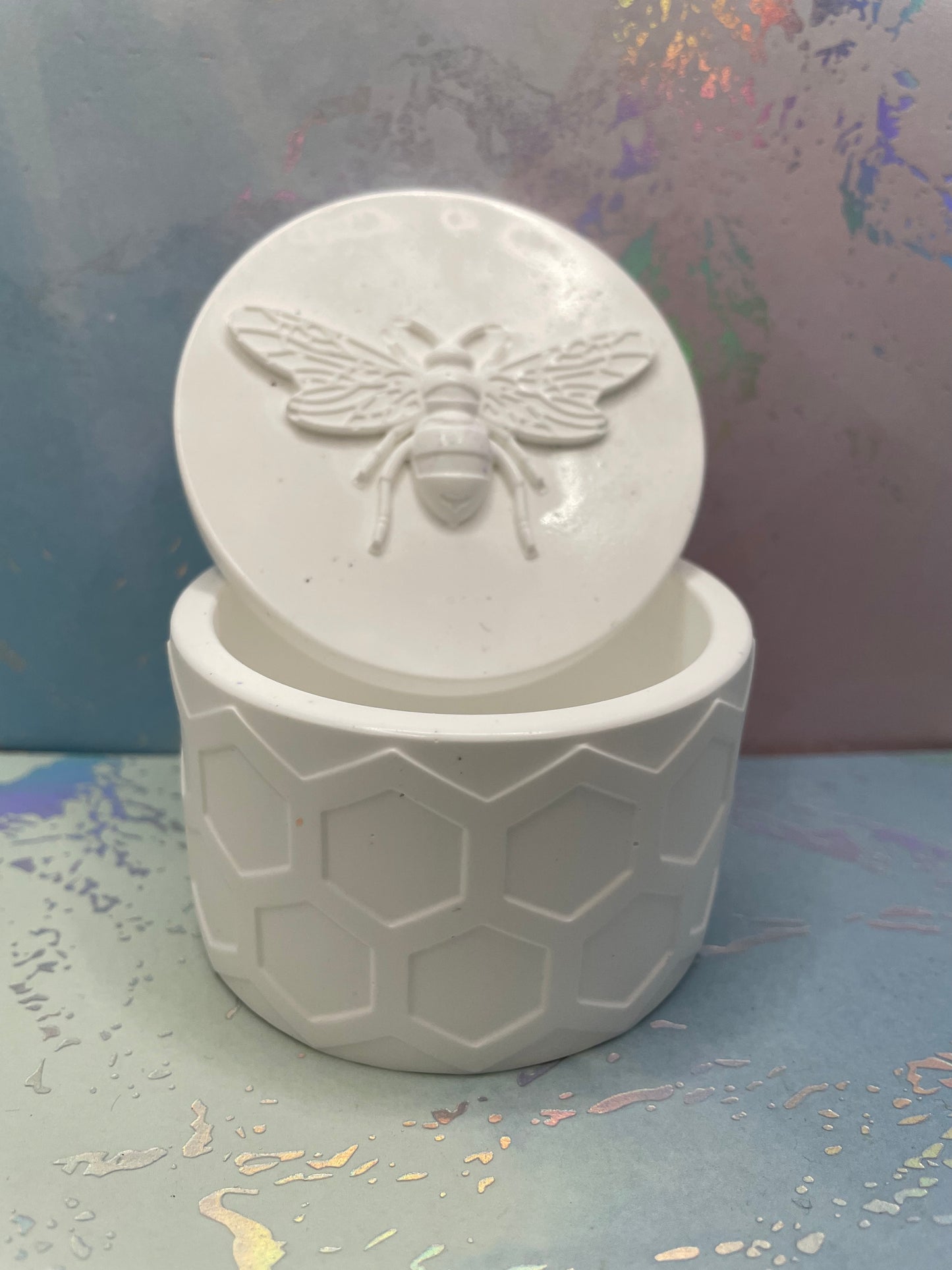 Contenant Abeille en Éco-Résine