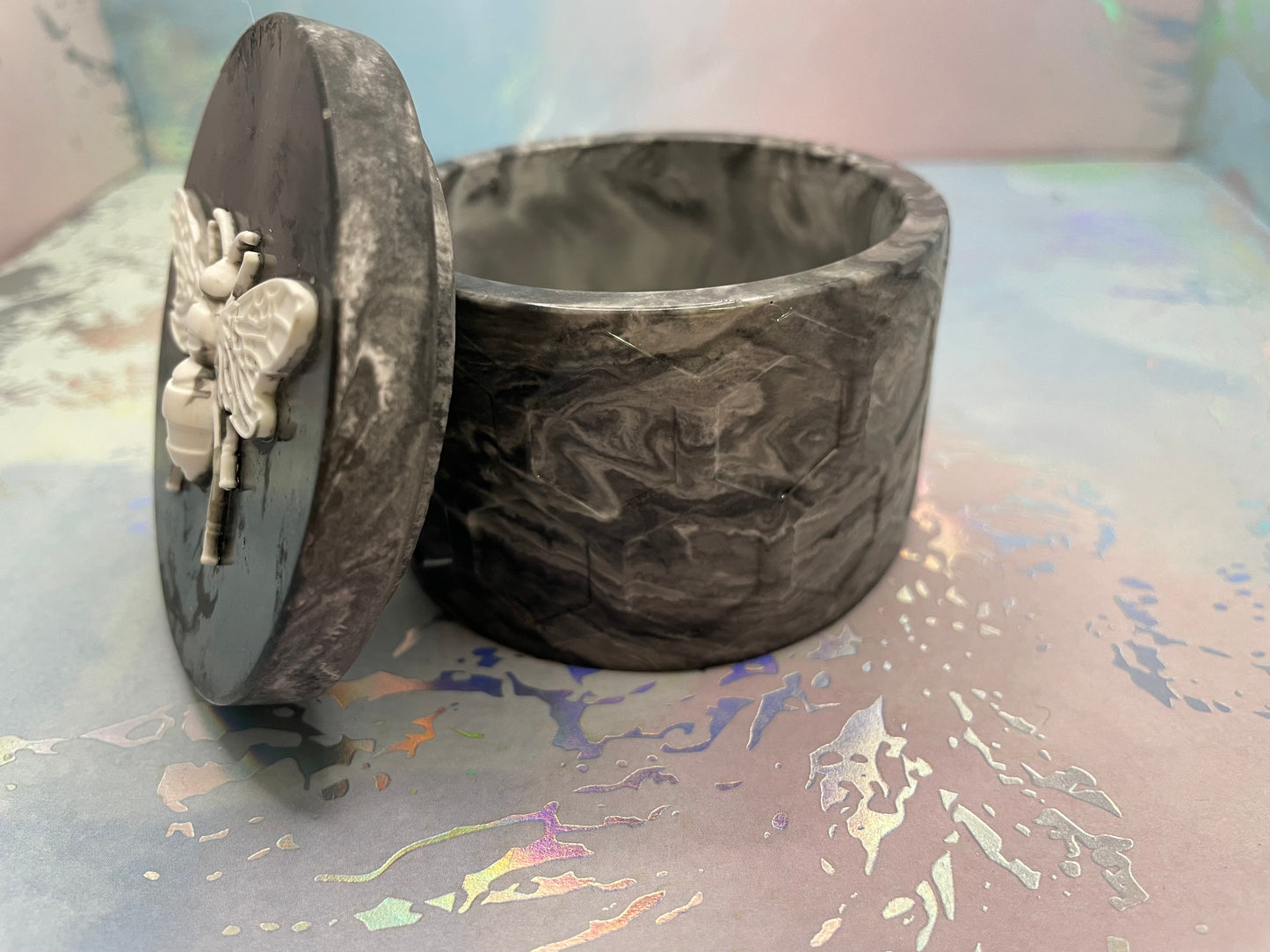 Contenant Abeille en Éco-Résine