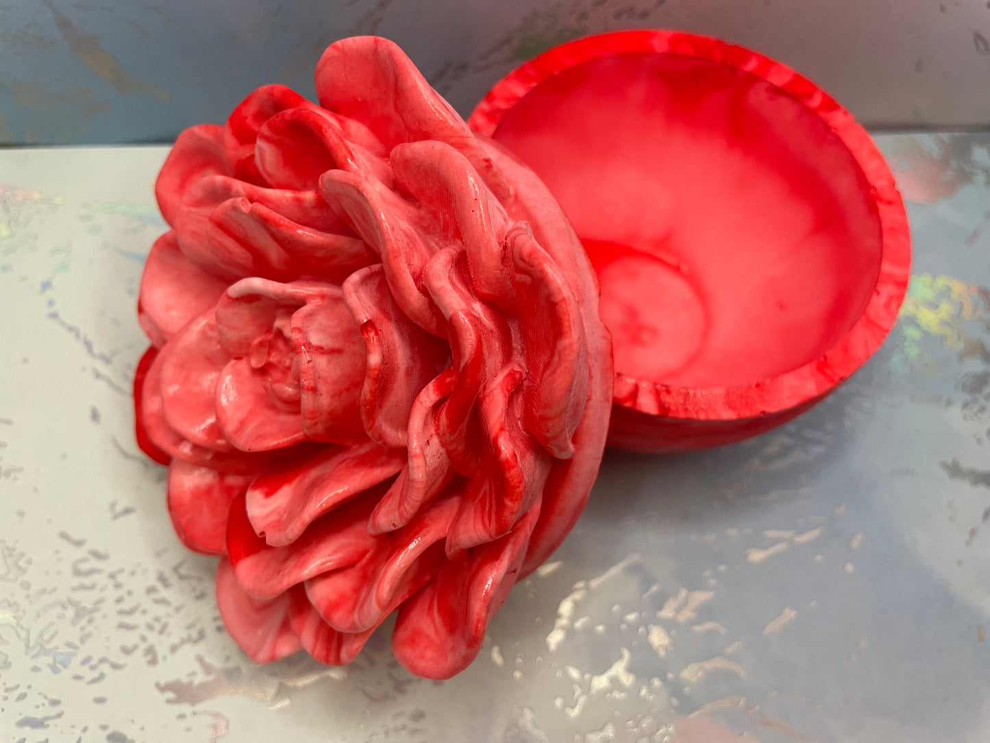 Contenant Fleur en Éco-Résine – Pièce Imparfaite