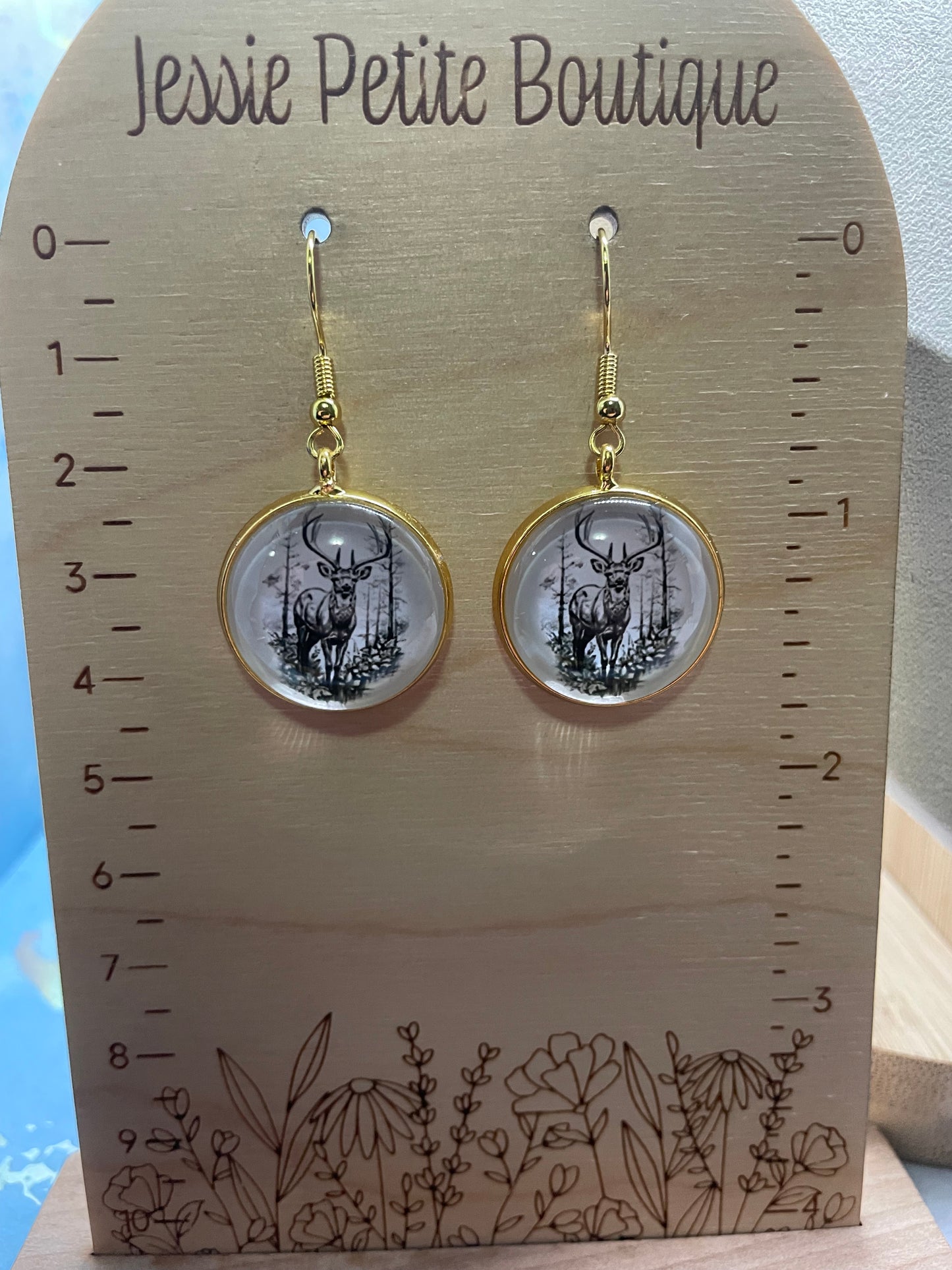 Gold Bezel Wildlife SET