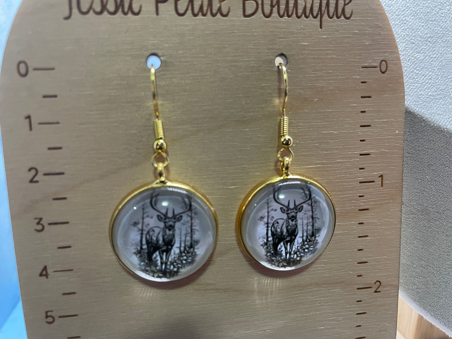 Gold Bezel Wildlife SET