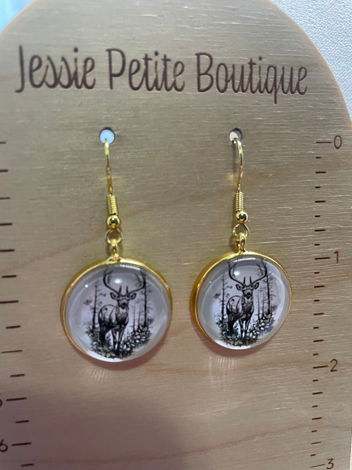 Gold Bezel Wildlife SET