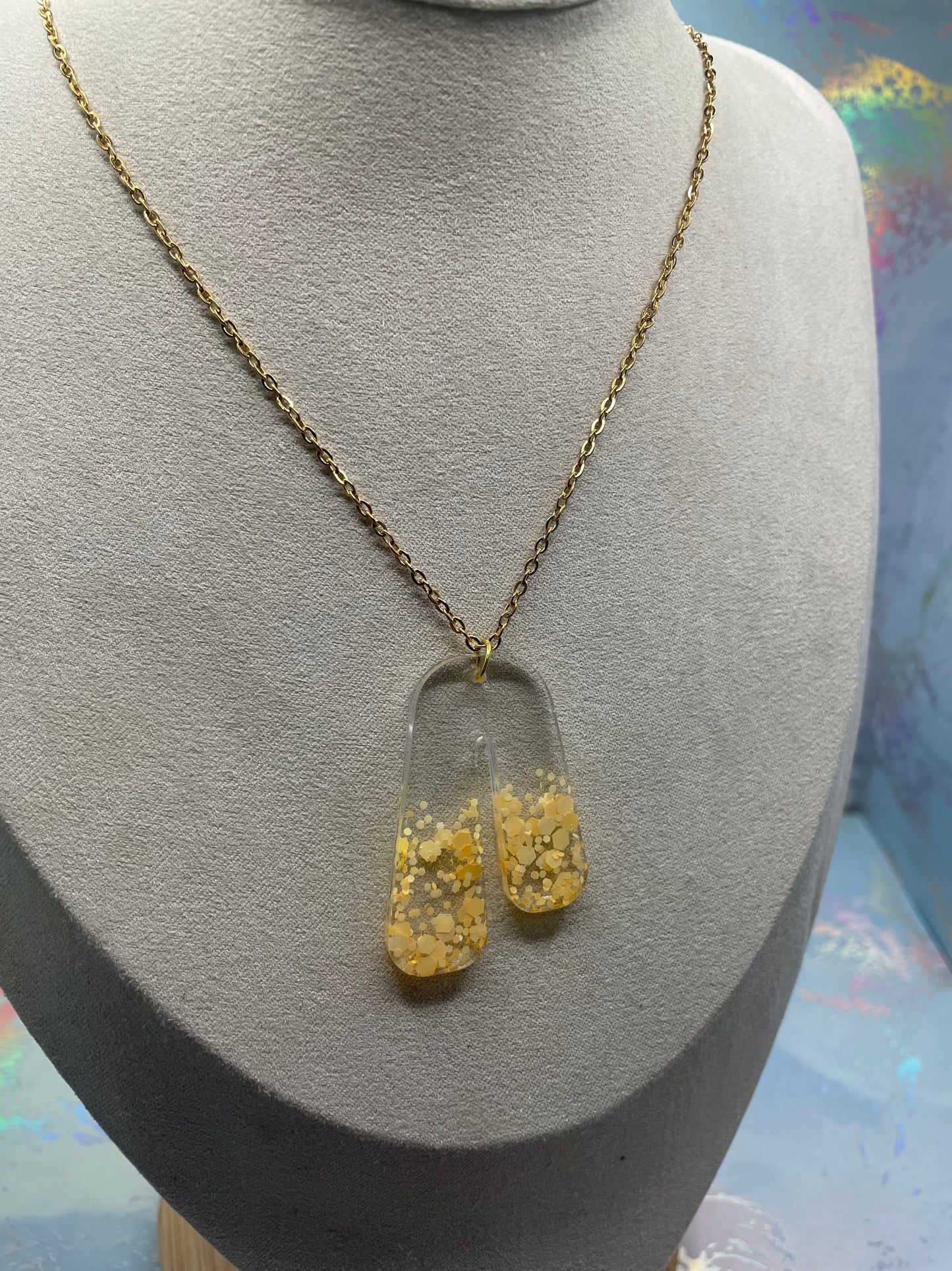 Collier Anahe Cascade Dorée