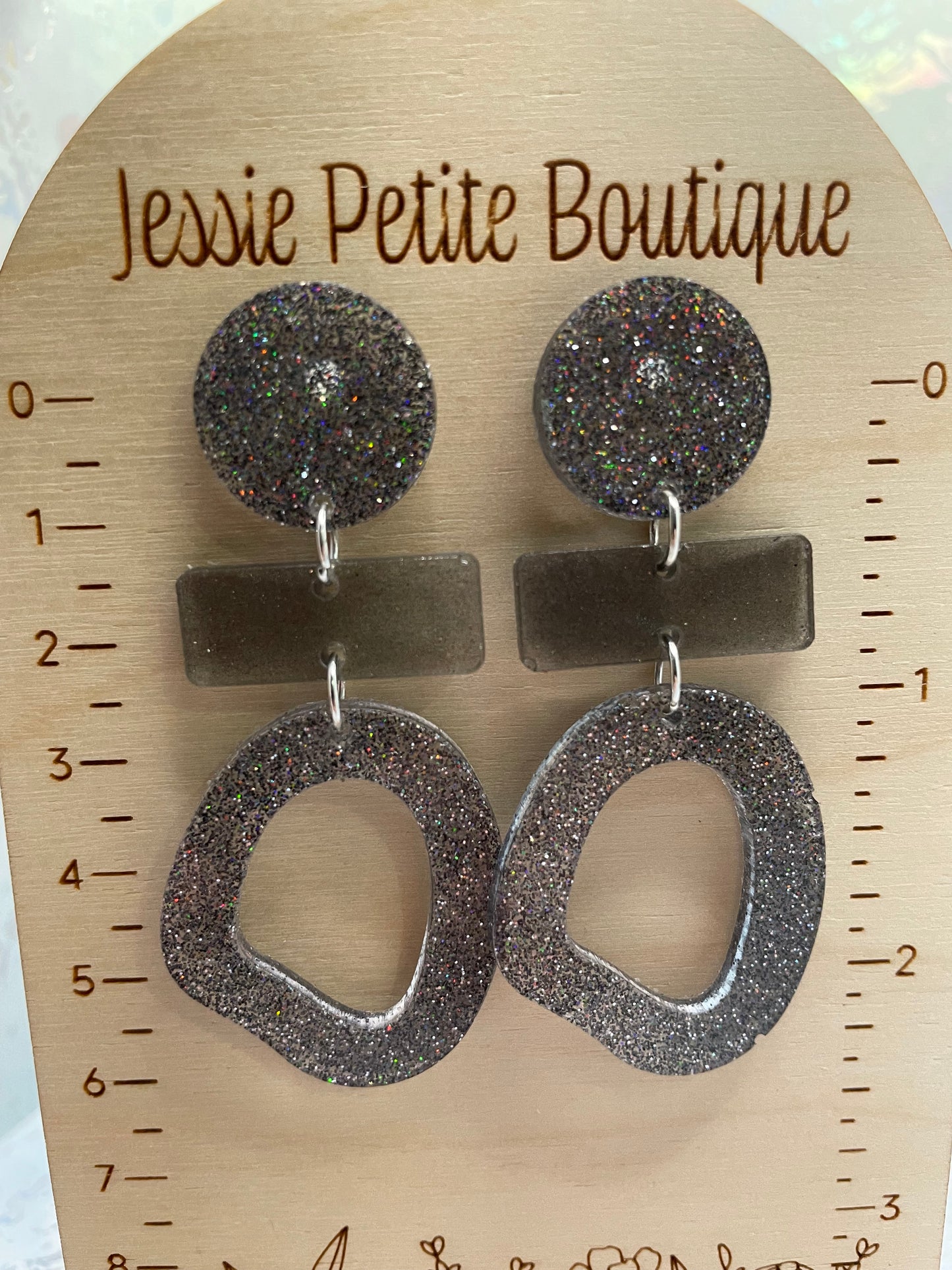 Angel: boucle d'oreilles plastique/hypoallergéniques