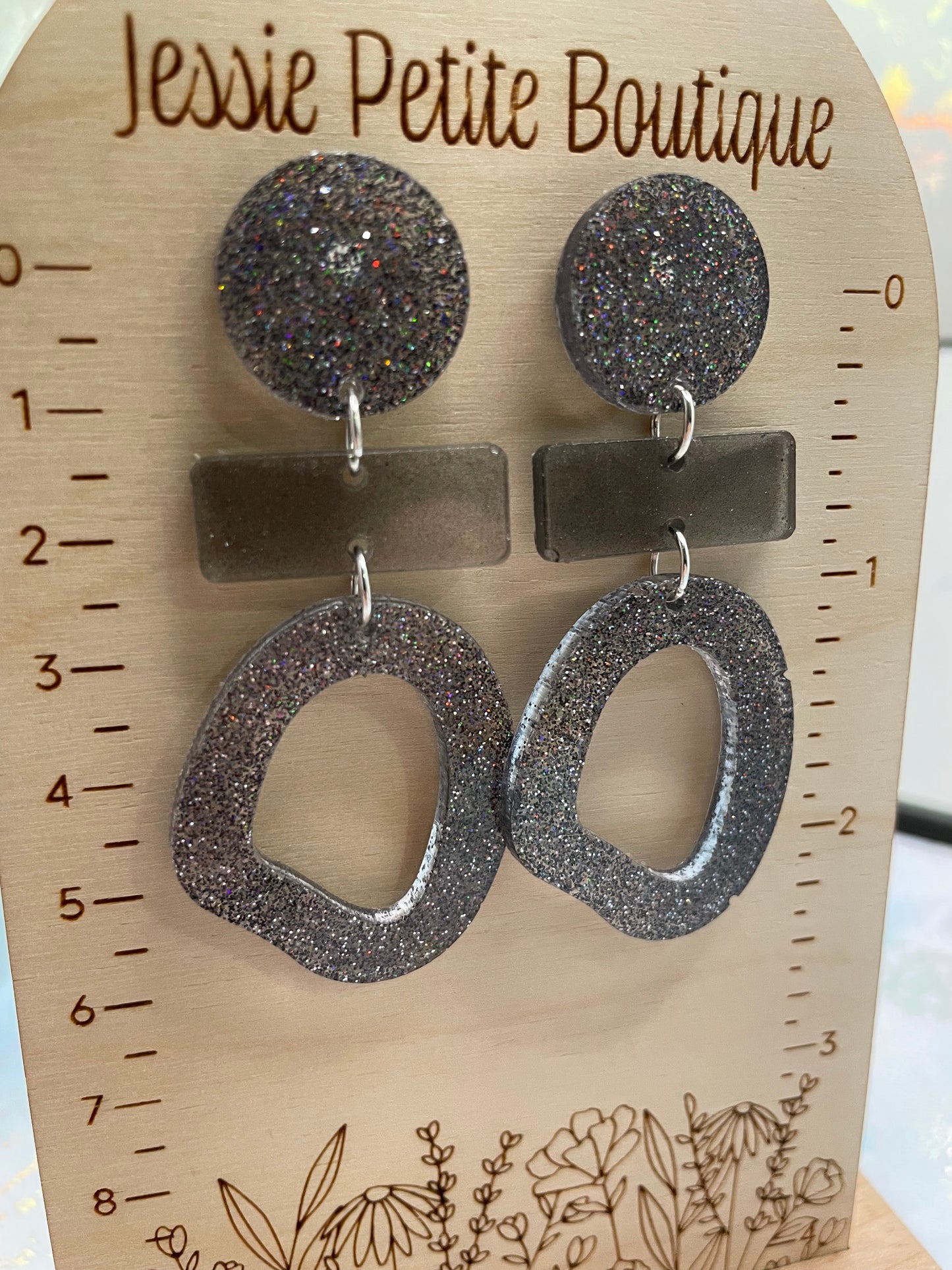 Angel: boucle d'oreilles plastique/hypoallergéniques