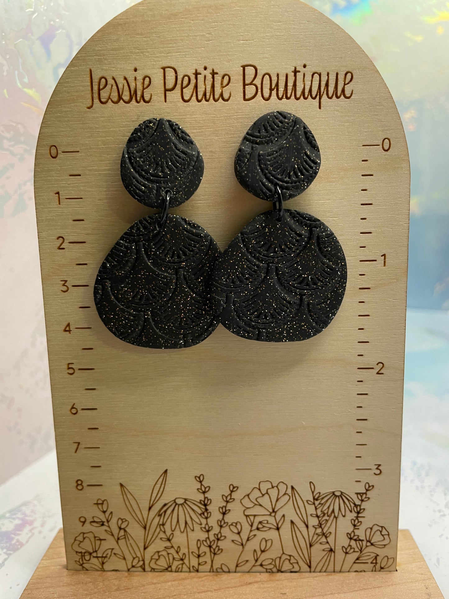 Twinkle Organic Round Earrings-Nickel Free
