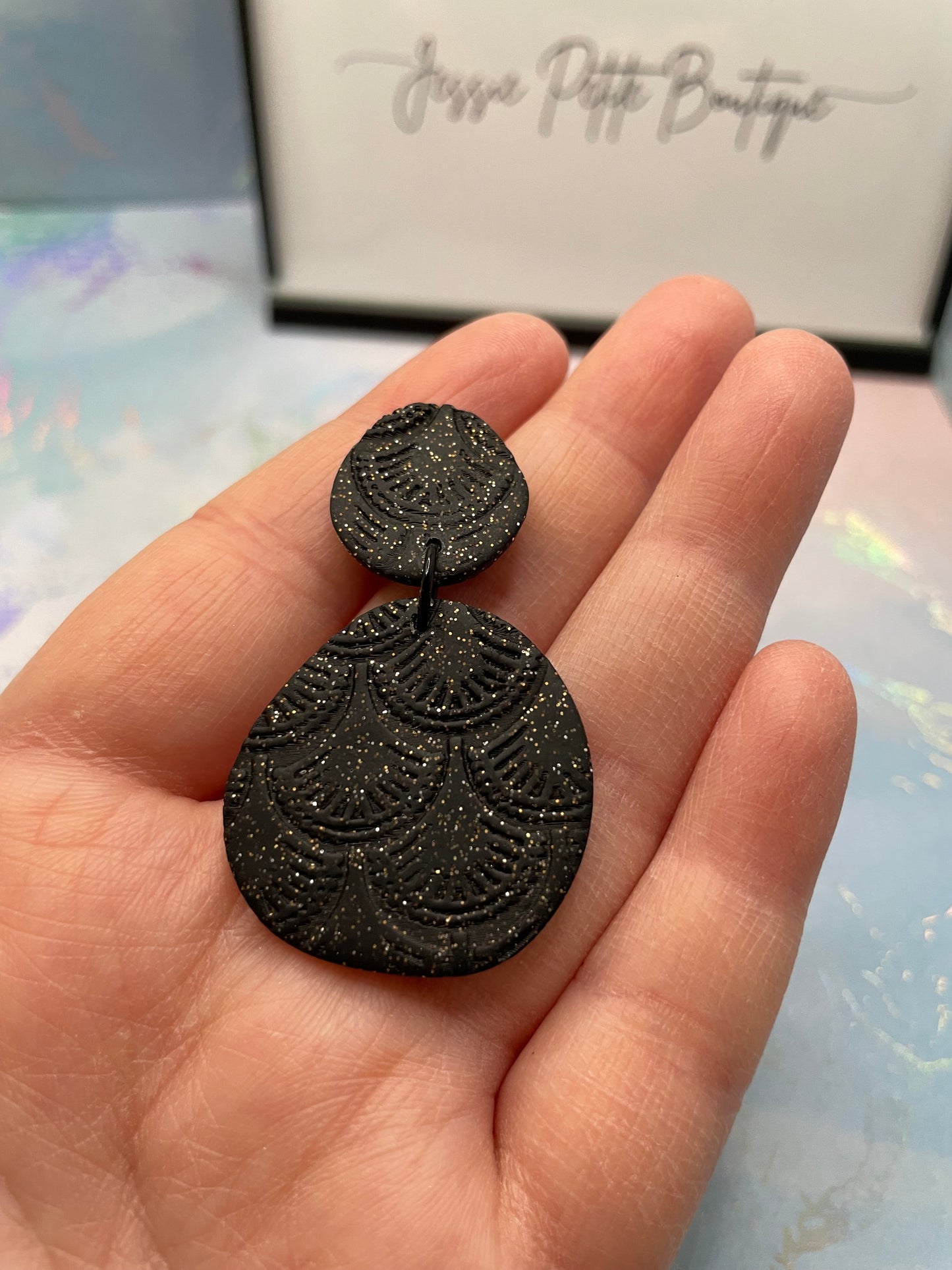 Twinkle Organic Round Earrings-Nickel Free