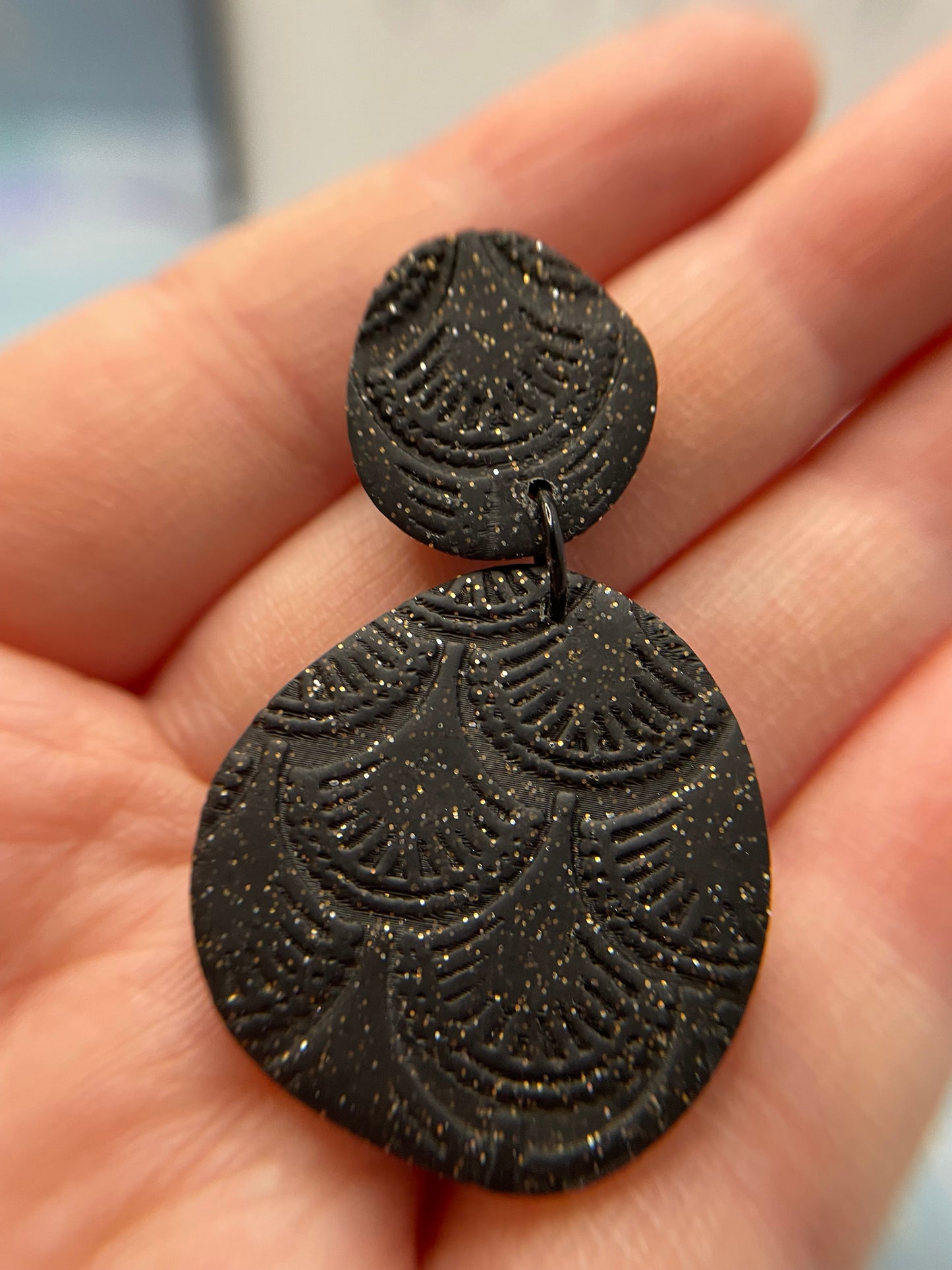 Twinkle Organic Round Earrings-Nickel Free