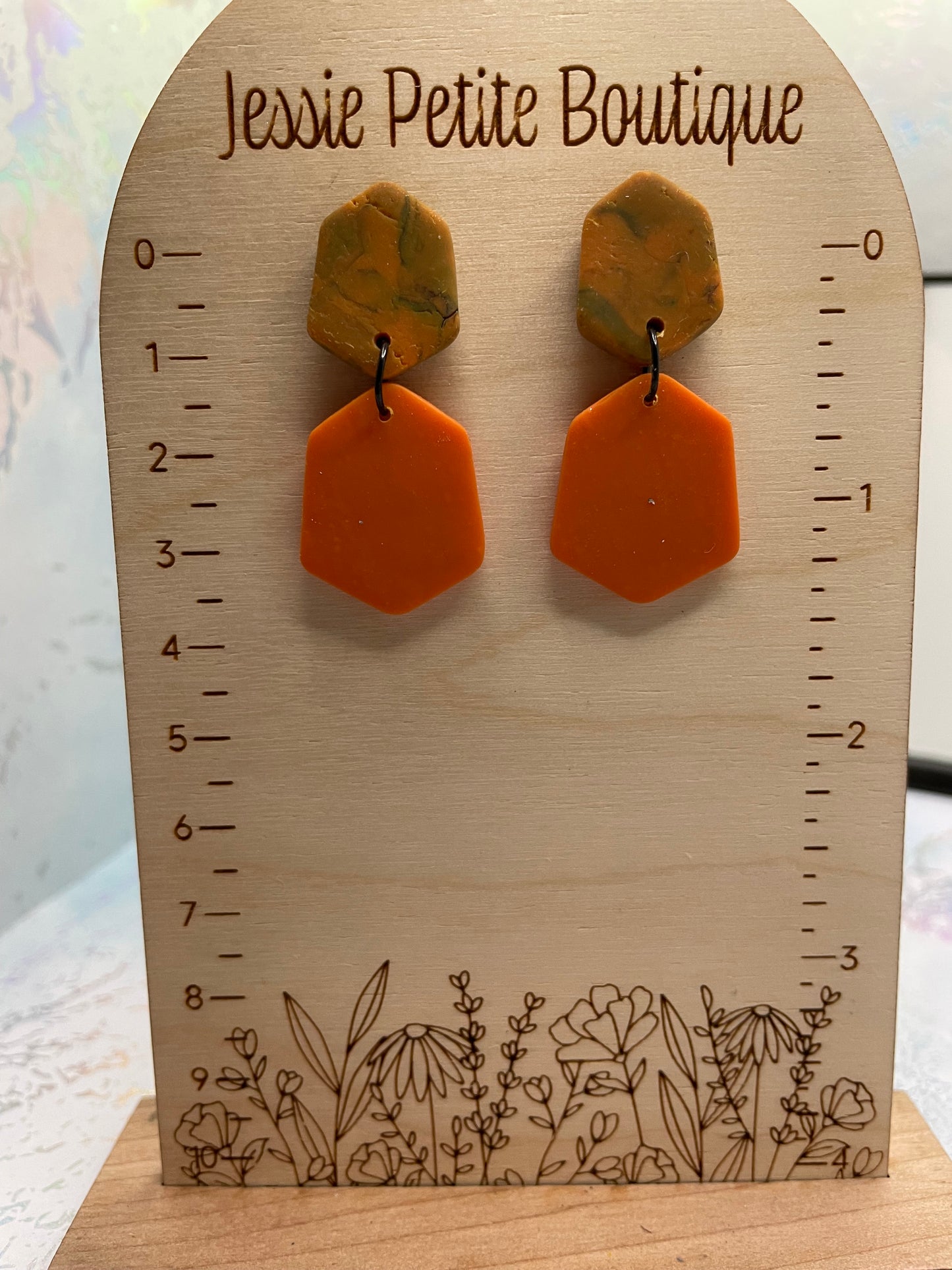 Taylor : marbrée orange - Sans nickel