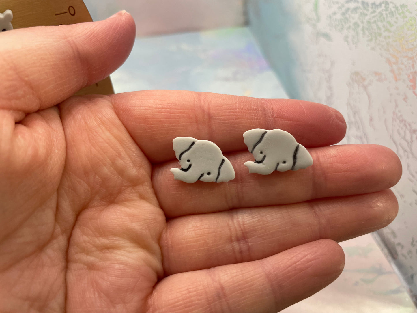 Bouton d'oreille Visage Elephant