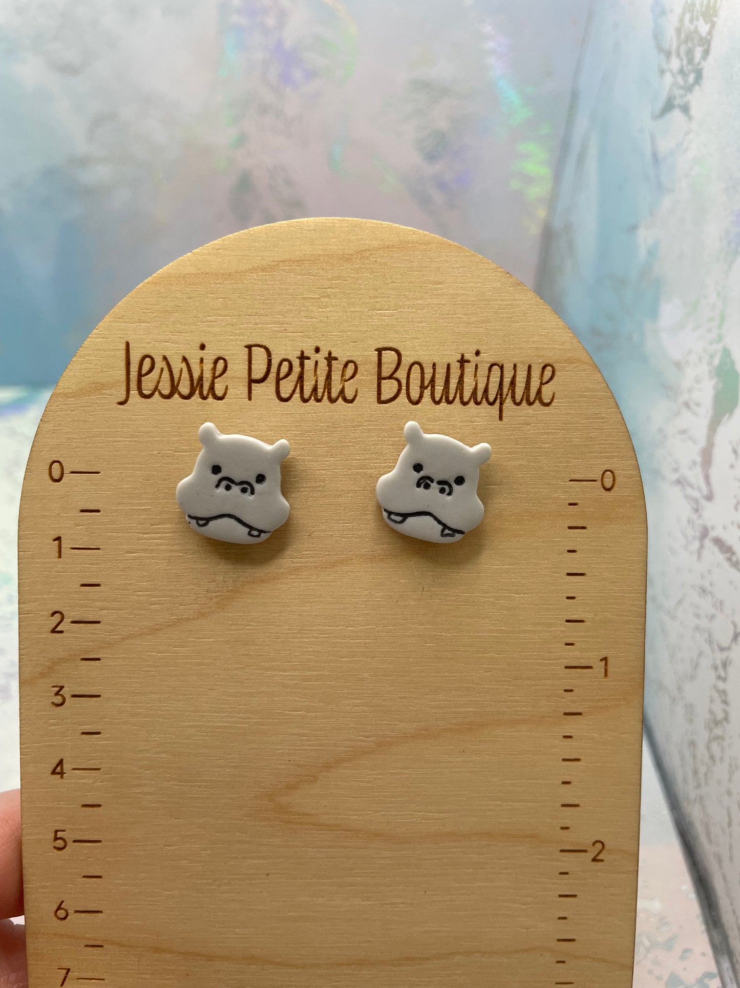 Bouton d’oreille Hippopotame