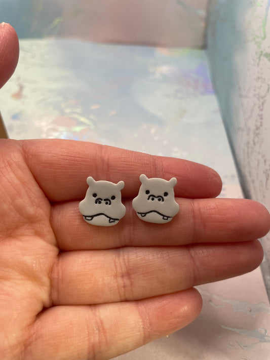 Bouton d’oreille Hippopotame