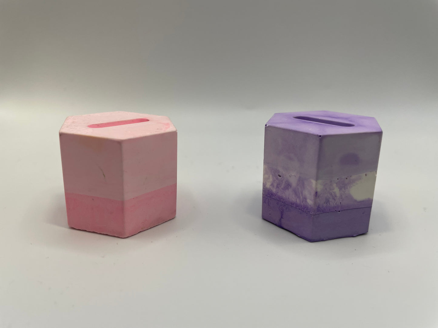 Hexagon Eco-Resin Ring Holder