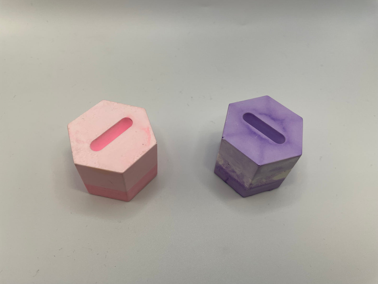 Hexagon Eco-Resin Ring Holder