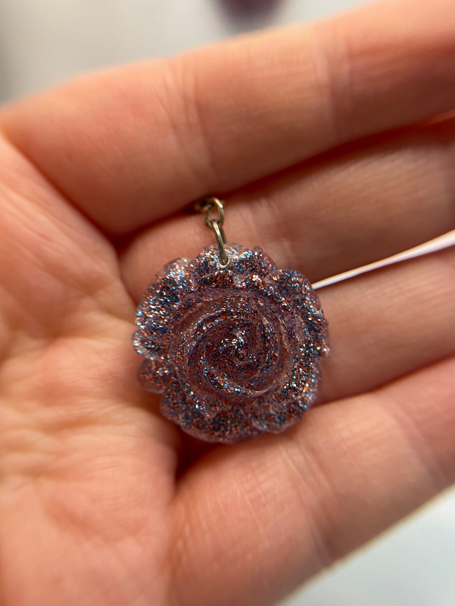 Ensemble roses scintillantes- 22''