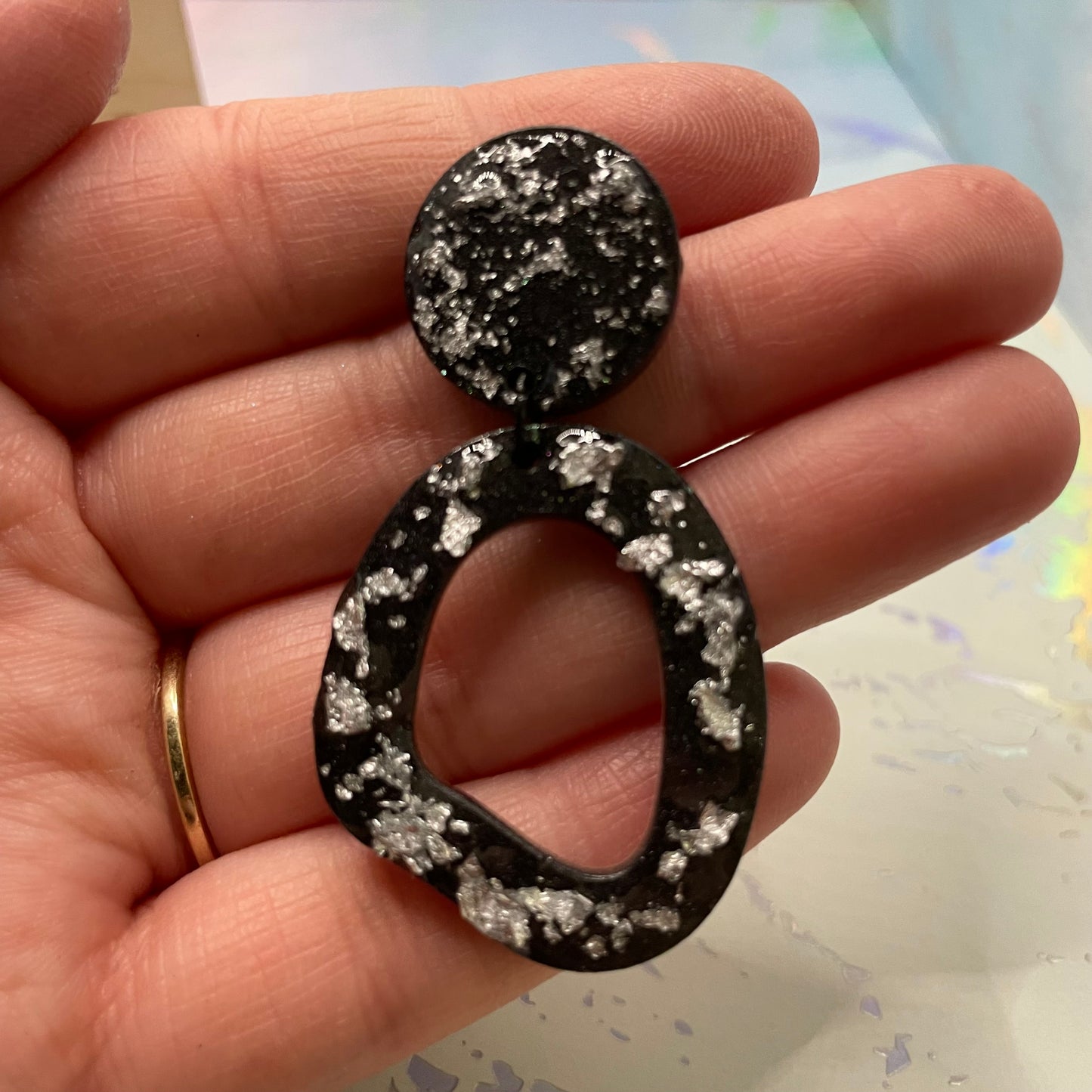 Petites boucles d'oreilles angel