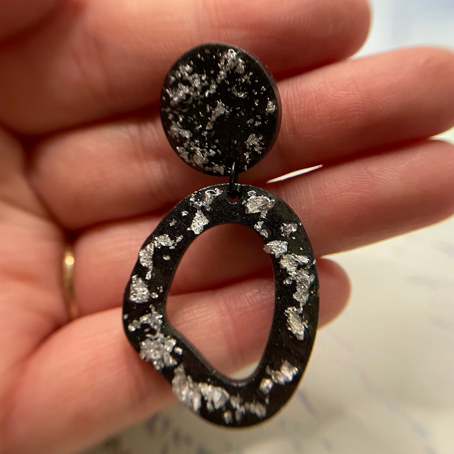 Petites boucles d'oreilles angel