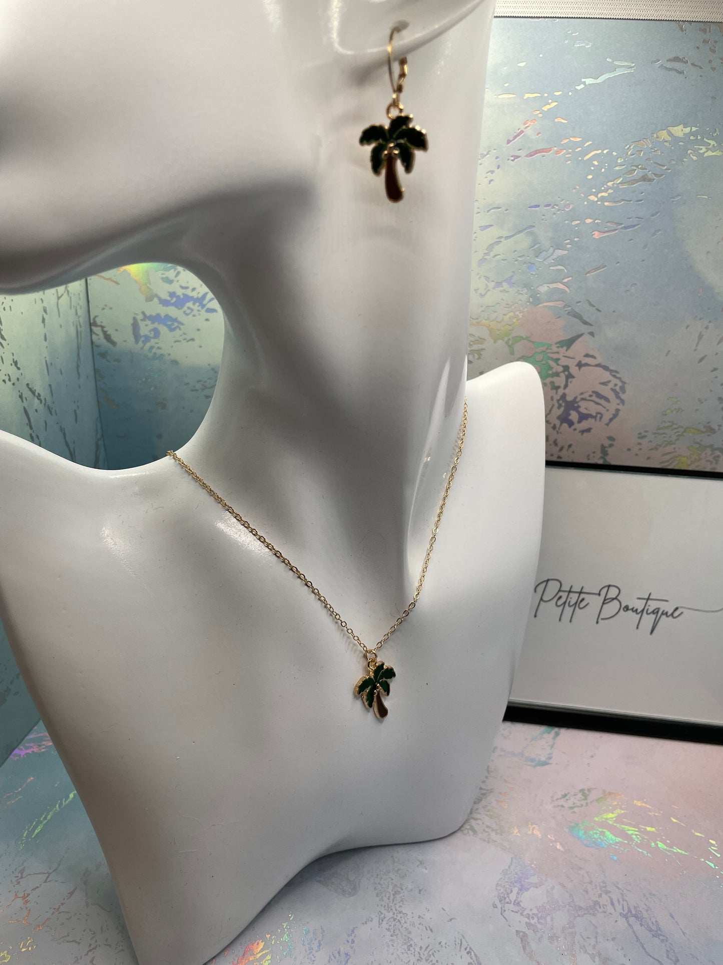 Ensemble Palmier -19"Sans nickel