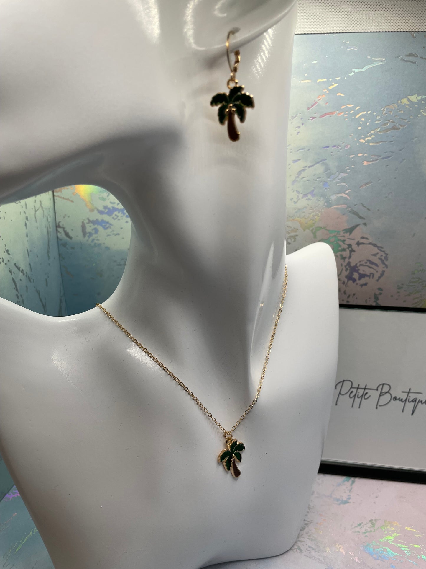 Ensemble Palmier -19"Sans nickel