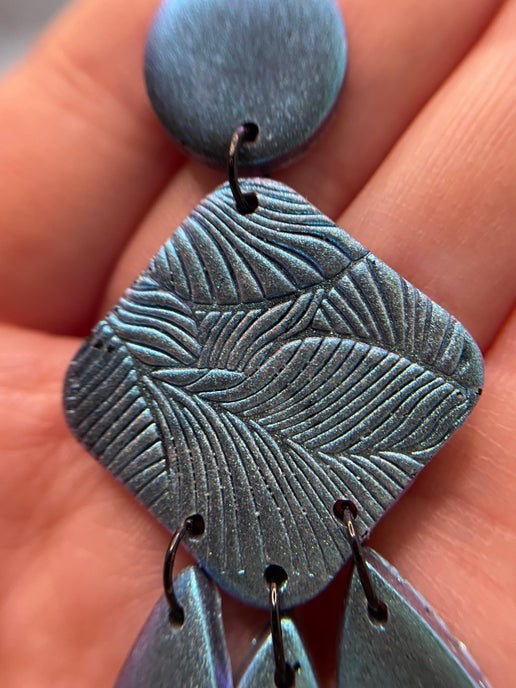 Scale Earrings - NICKEL FREE