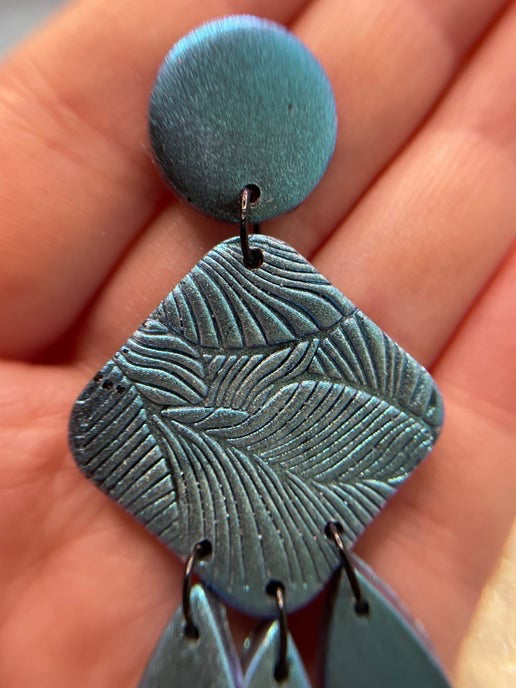 Scale Earrings - NICKEL FREE
