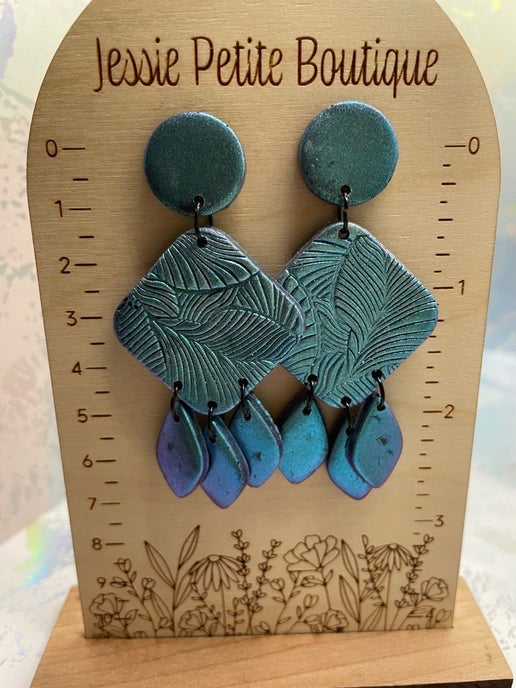 Scale Earrings - NICKEL FREE