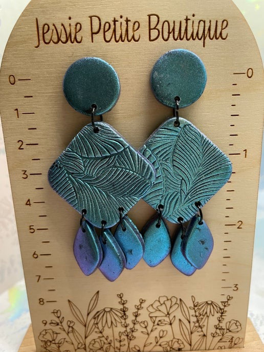 Scale Earrings - NICKEL FREE