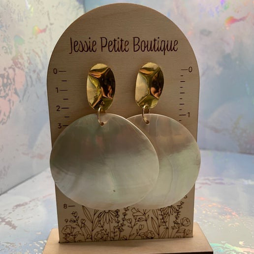 Ensemble coquillage blanc 6 cm 