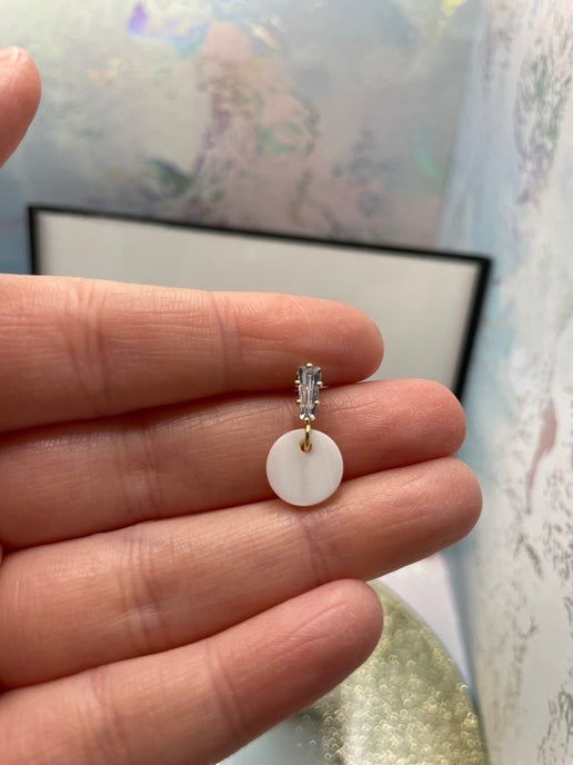 Dainty Shell Stud Earrings