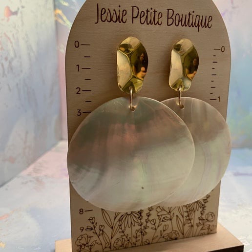 Ensemble coquillage blanc 6 cm 