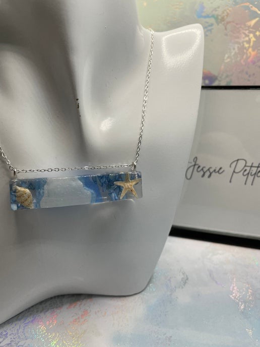 Glow In The Dark:Ocean In A Rectangle- Nickel Free+Stainless Steel