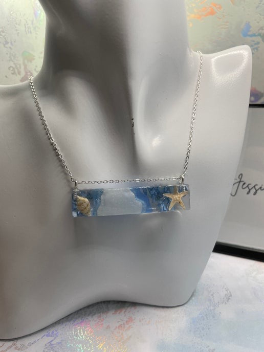 Glow In The Dark:Ocean In A Rectangle- Nickel Free+Stainless Steel