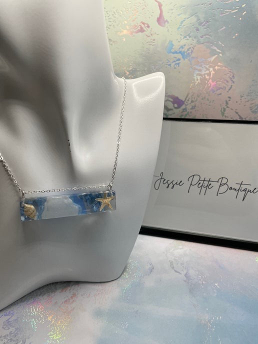 Glow In The Dark:Ocean In A Rectangle- Nickel Free+Stainless Steel