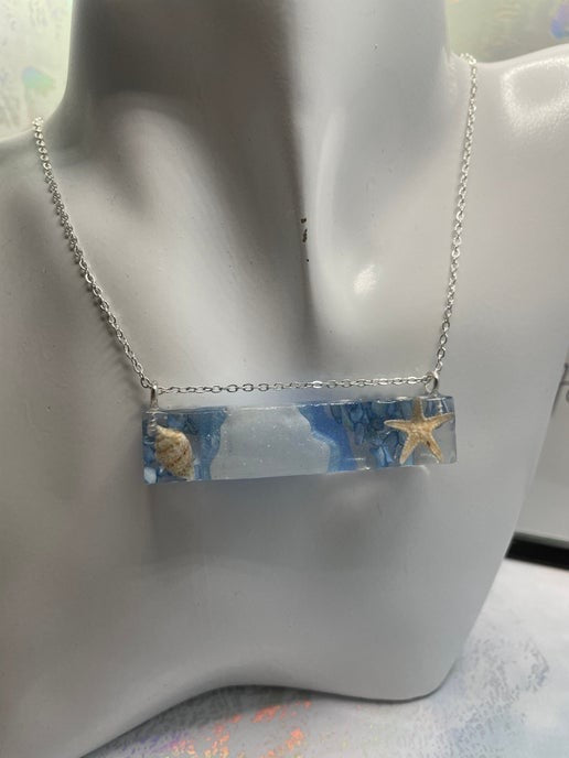 Glow In The Dark:Ocean In A Rectangle- Nickel Free+Stainless Steel