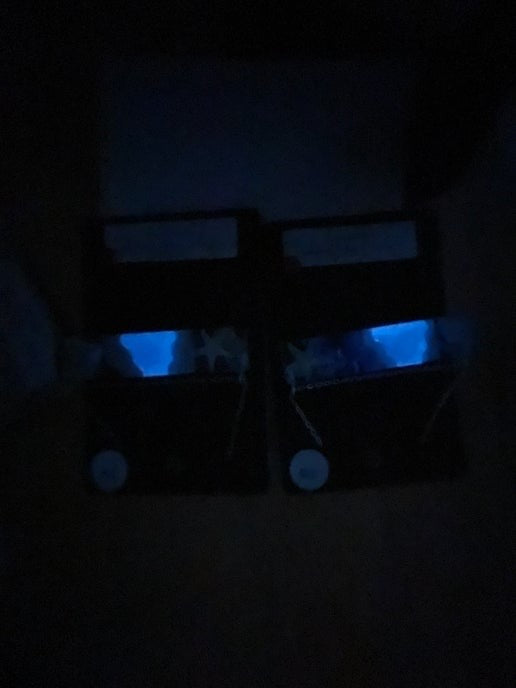 Glow In The Dark:Ocean In A Rectangle- Nickel Free+Stainless Steel