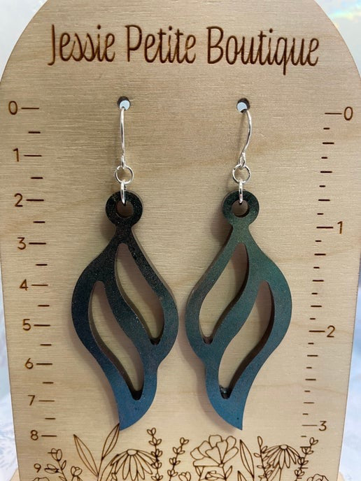 Boucles d'oreilles Caméléon Ailes du Ciel - Sans nickel