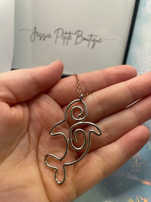 Collier Grosse Baleine - 27'' - Acier Inoxydable+Sans Nickel