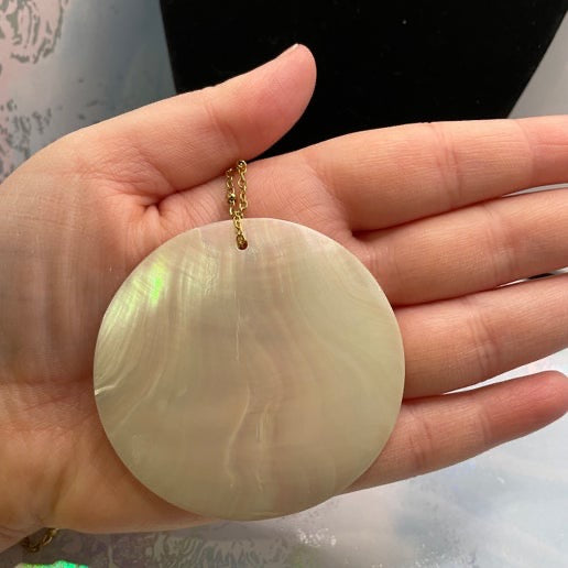 6.2 cm Shell Necklace - Stainless Steel