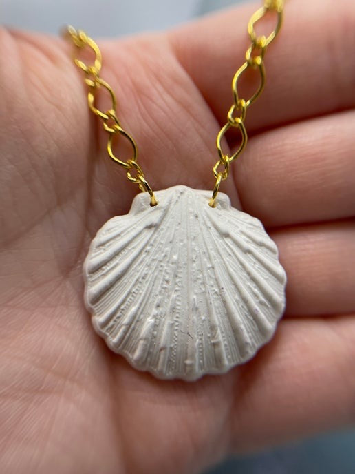 White Clay Shell SET