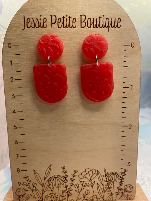 Inca : rouges - Hypoallergéniques/Plastique