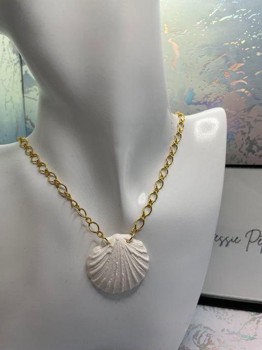 White Clay Shell SET