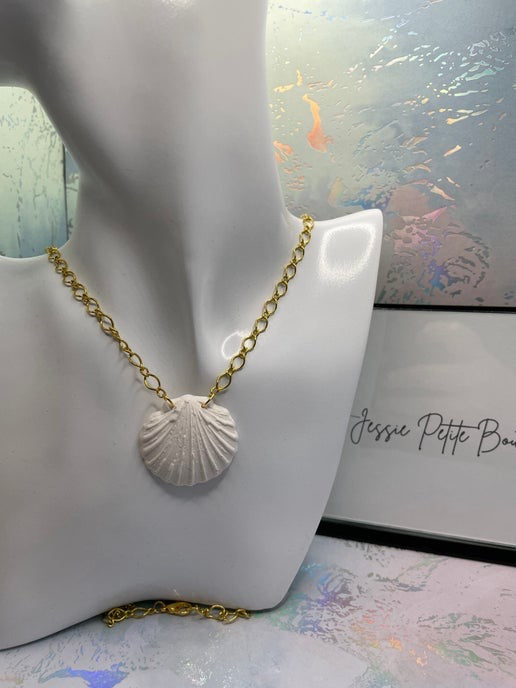 White Clay Shell SET