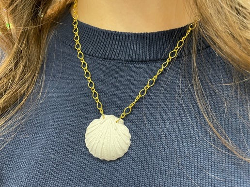 White Clay Shell SET