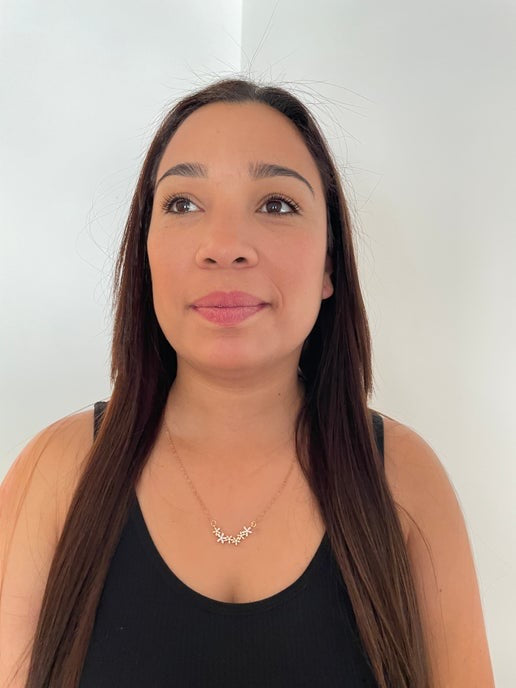 Rose Gold Flower Necklace - 20''(Nickel-Free)